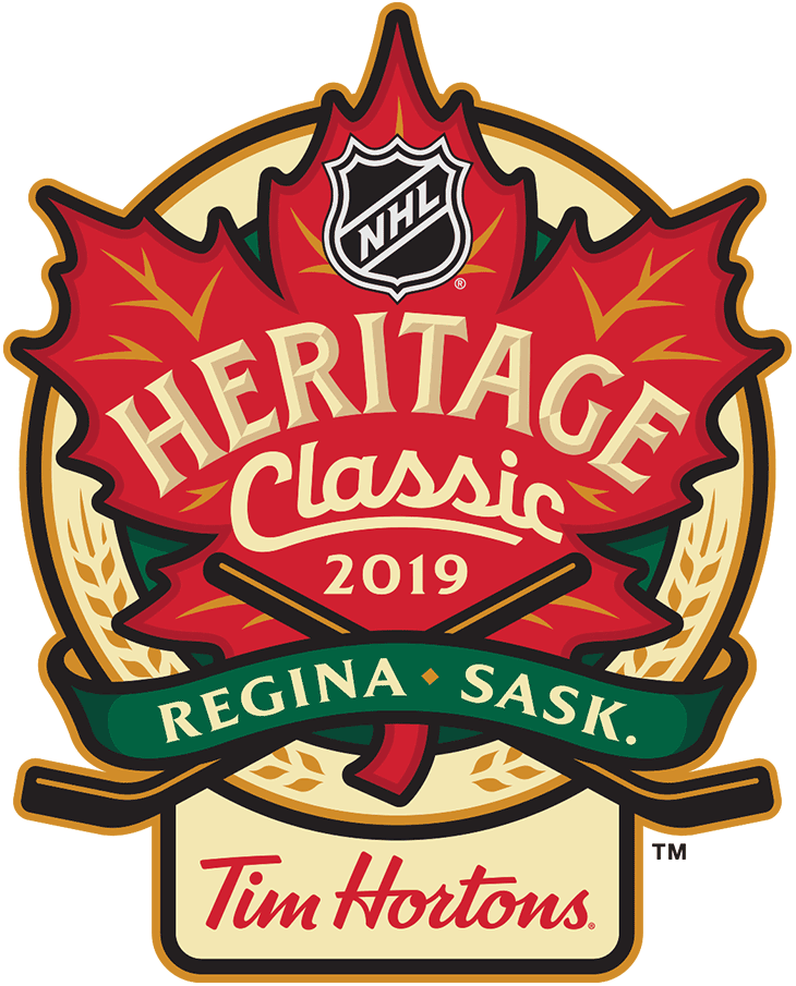 NHL Heritage Classic 2020 Sponsored Logo t shirts iron on transfers